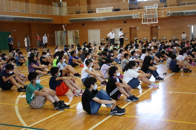 夏休み前全校集会 | 大潟村立大潟小学校