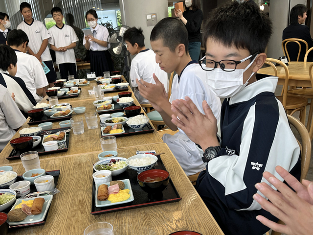 宿泊体験学習の様子25