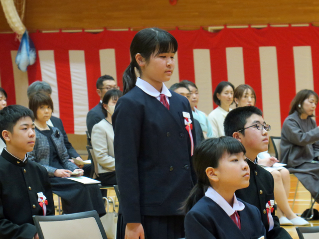 入学式の様子9