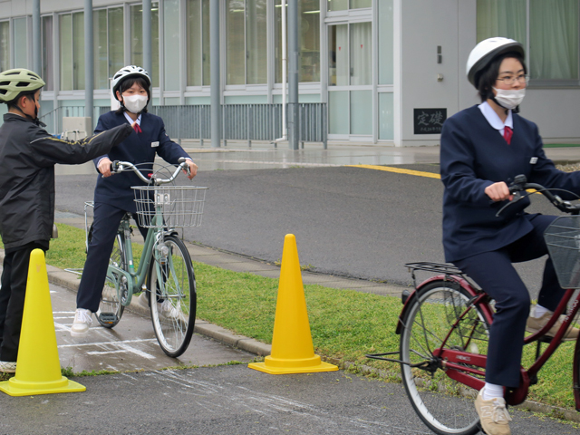 交通安全教室の様子5