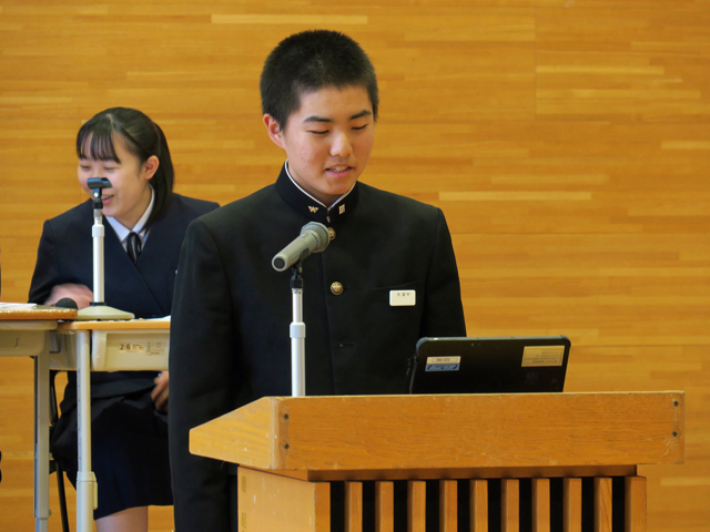 前期生徒総会の様子4