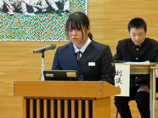 前期生徒総会の様子5