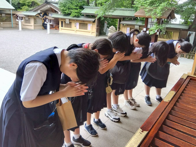 修学旅行2日目の様子7