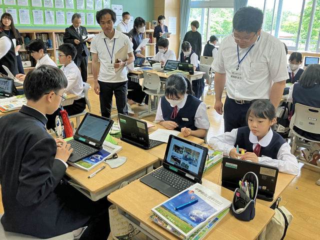 通常の学級実践研修の様子3