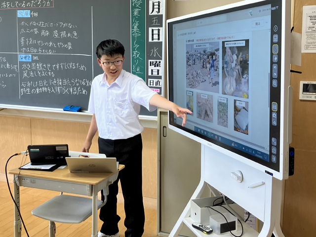 通常の学級実践研修の様子4