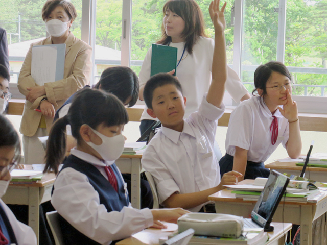 通常の学級実践研修の様子5