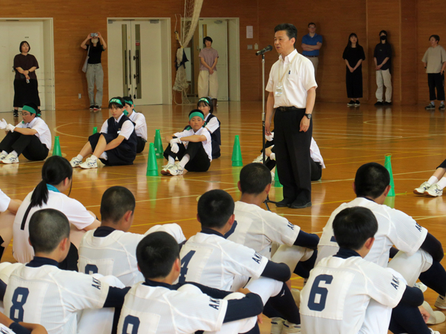 市郡総体激励会の様子29