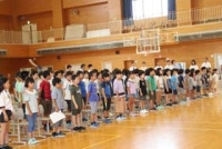 ２学期始業式