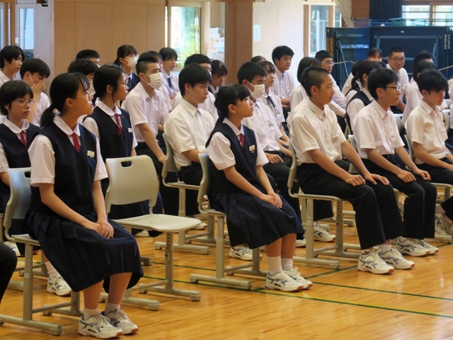 1学期終業式の様子6