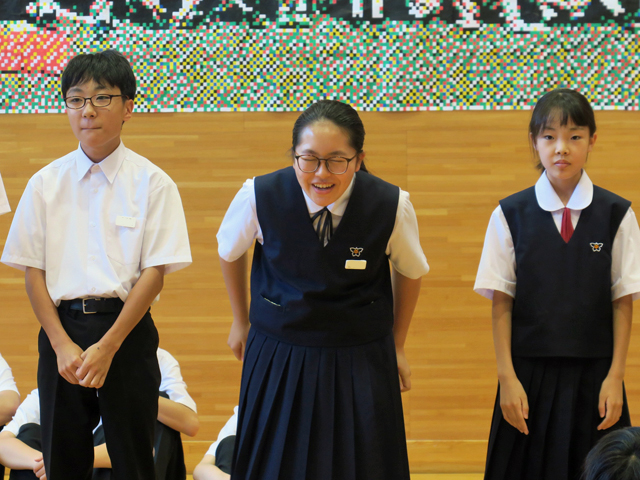 全県少年野球・吹奏楽コンクール全県大会激励会の様子4