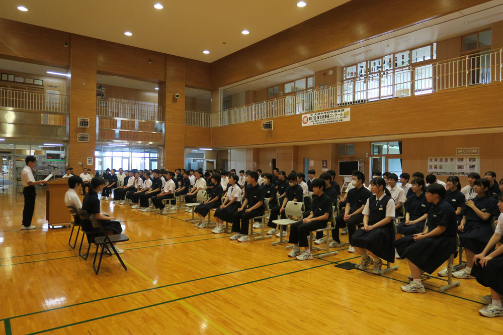 2学期始業式の様子5