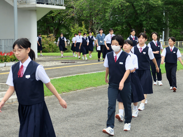 避難訓練の様子2