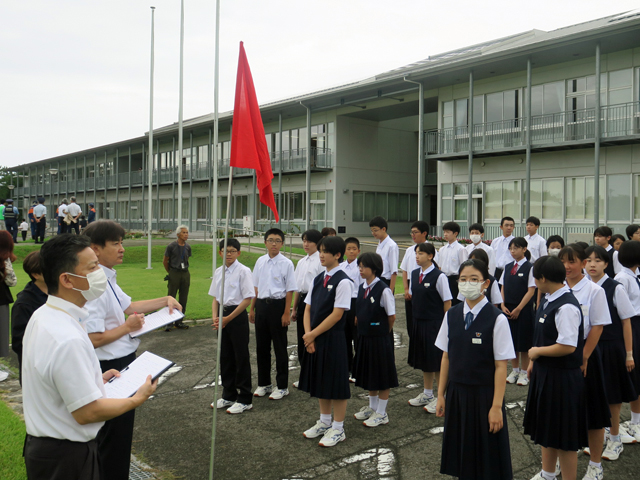 避難訓練の様子4