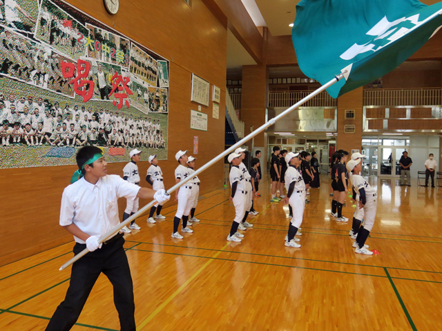 市郡秋季体育大会激励会の様子10