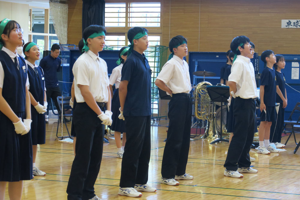 市郡秋季体育大会激励会の様子8