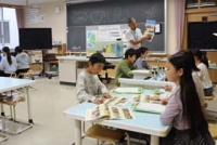 4年生　大潟村土地改良区出前授業