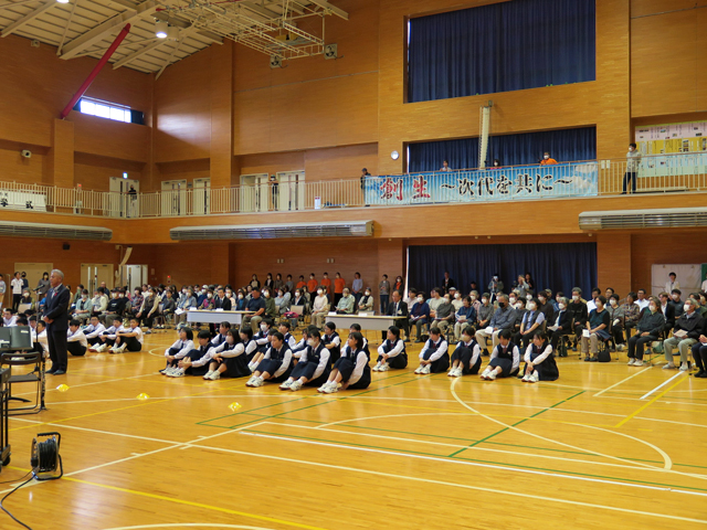 東日本学校吹奏楽大会激励会の様子3