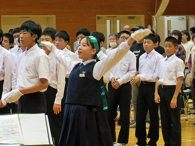 東日本学校吹奏楽大会激励会の様子8