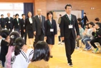 令和７年度　新任式・１学期始業式