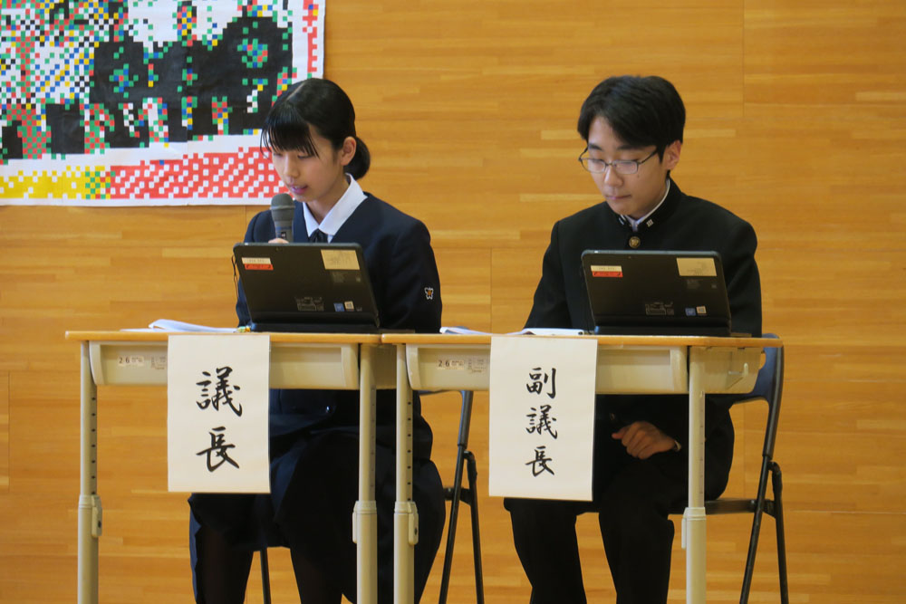 前期生徒総会の様子3