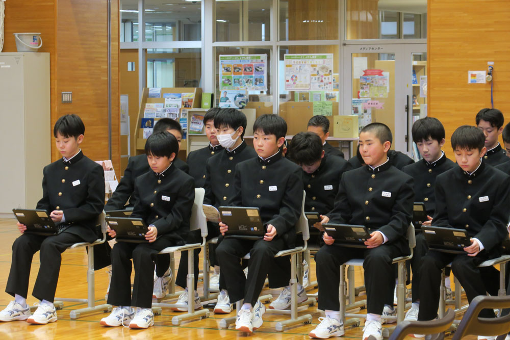前期生徒総会の様子5