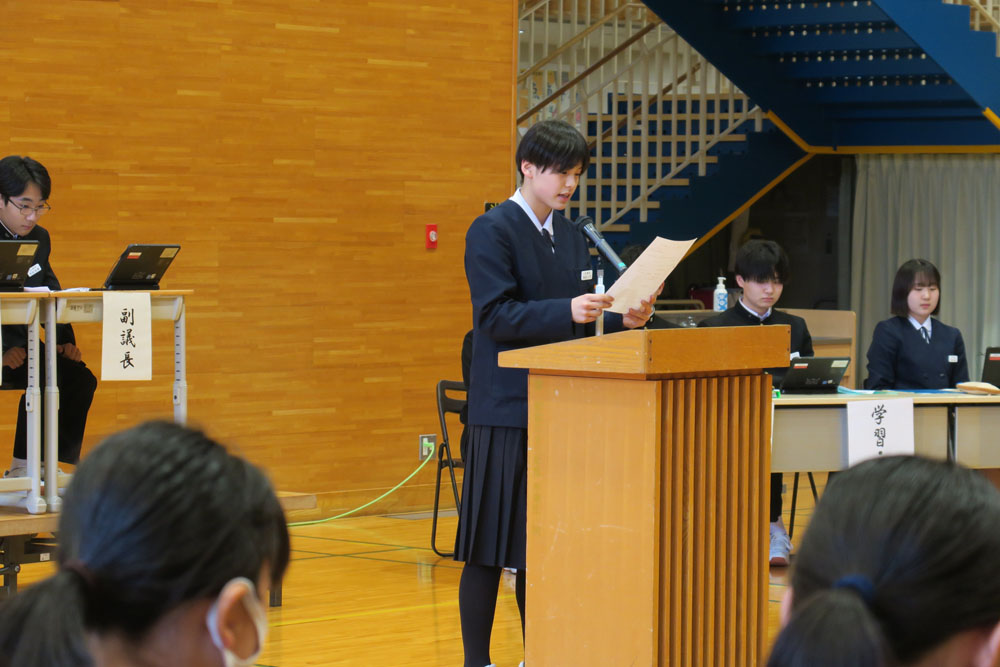 前期生徒総会の様子7