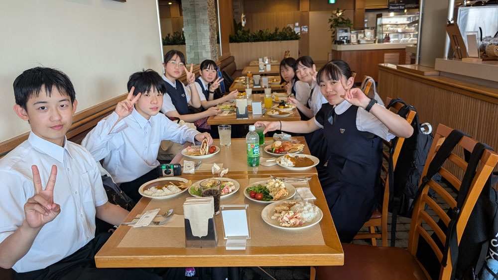 修学旅行2日目の様子13
