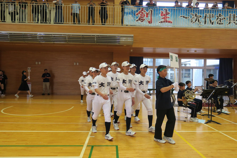市郡総体激励会の様子1