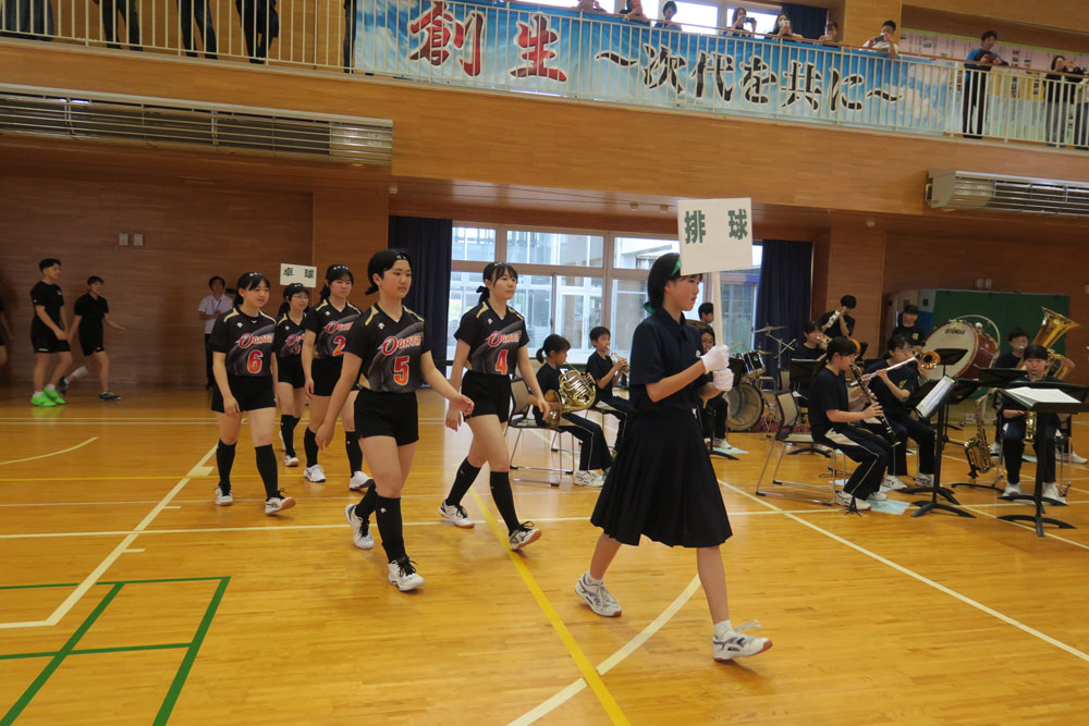 市郡総体激励会の様子2