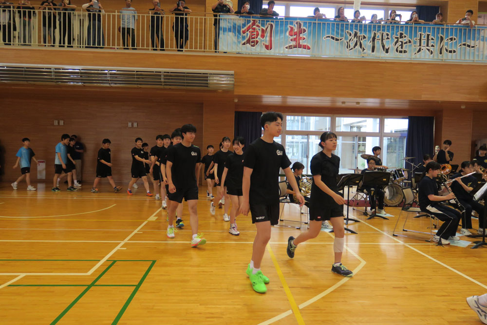 市郡総体激励会の様子3
