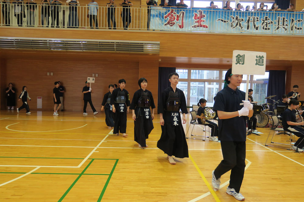 市郡総体激励会の様子4