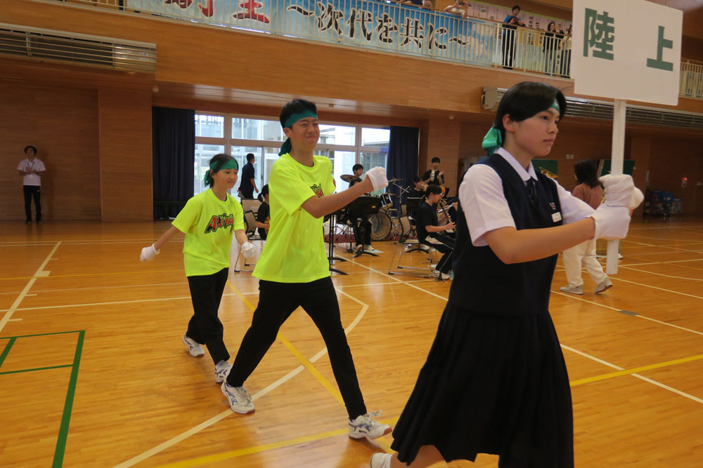 市郡総体激励会の様子6
