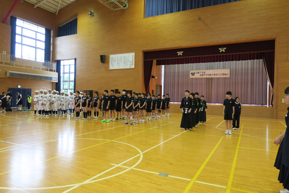 市郡総体激励会の様子7