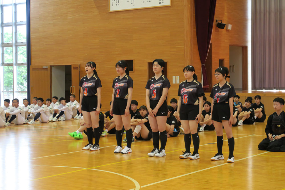 市郡総体激励会の様子12