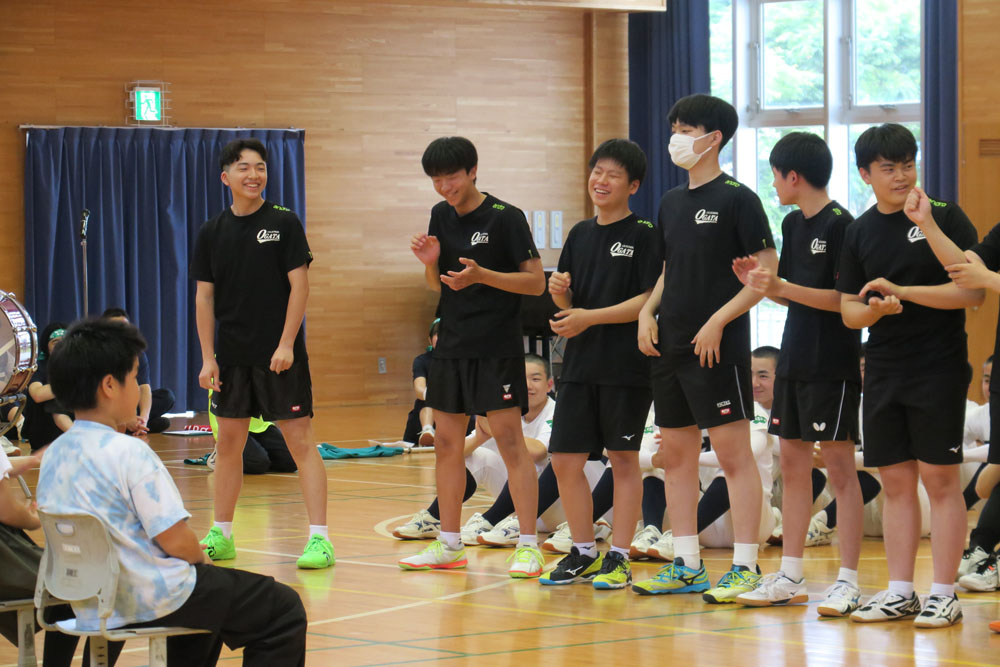 市郡総体激励会の様子17