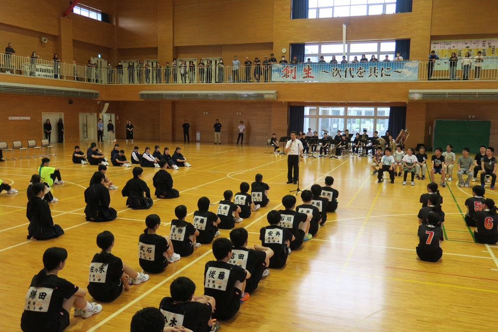 市郡総体激励会の様子28