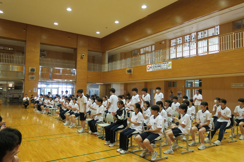 市郡総体報告会の様子3