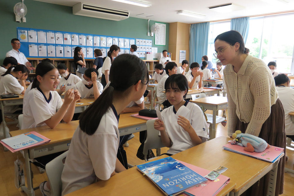 学校訪問の様子8