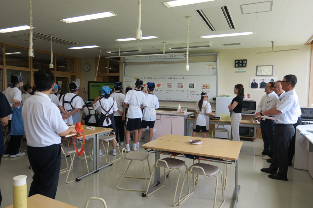 学校訪問の様子3