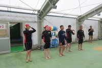 着衣水泳教室