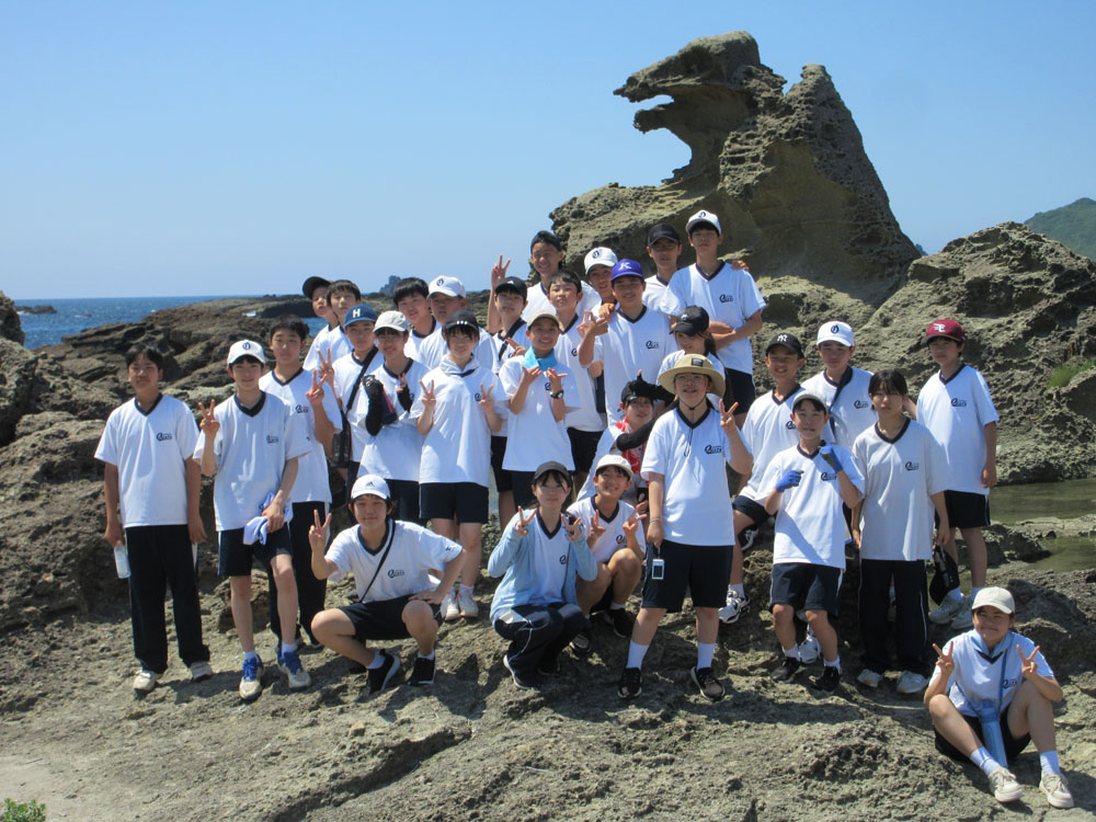 1年地層観察の様子6