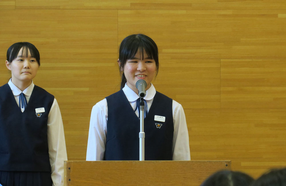 生徒会役員選挙の様子2