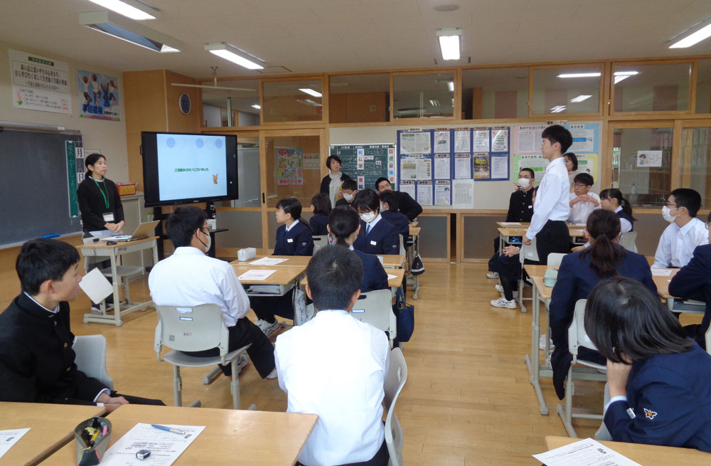 ２年SOSの出し方講座の様子3