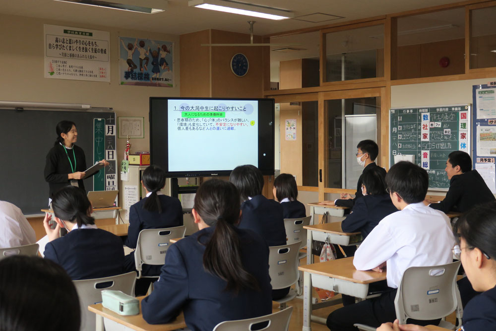 ２年SOSの出し方講座の様子3