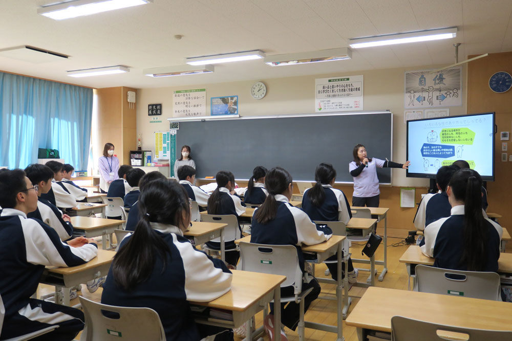 １年いのちの教室の様子6