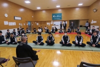 ３年生　座禅教室