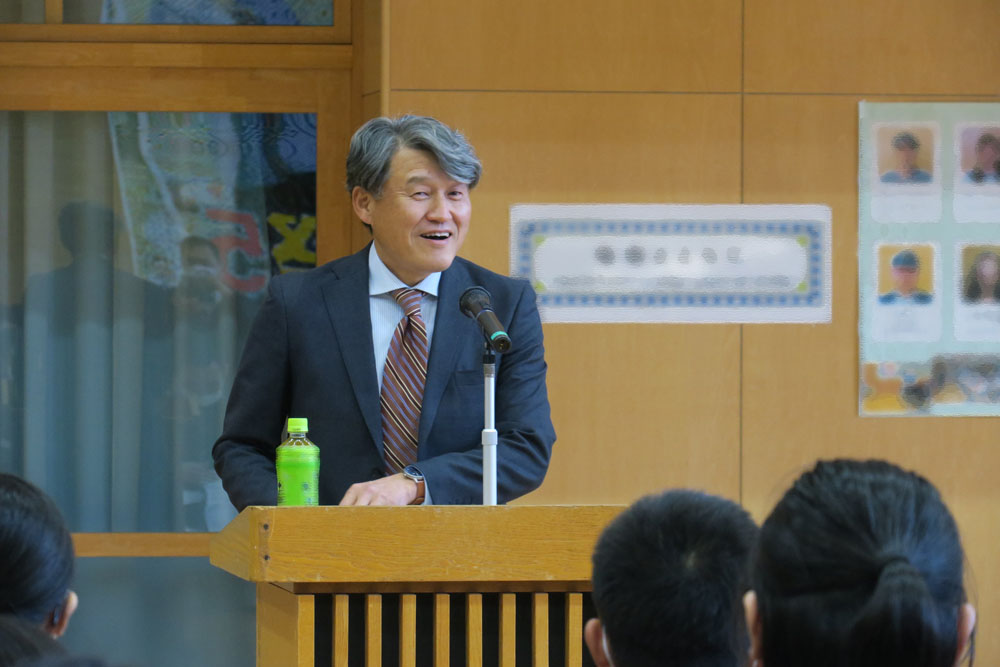 同窓会講話会の様子2