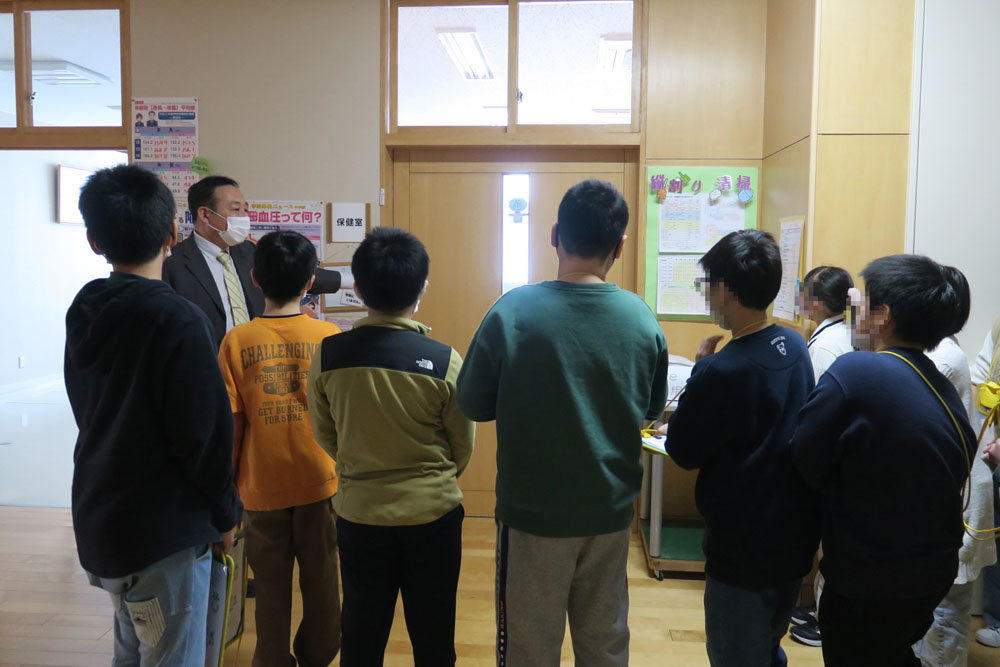 新入生入学説明会の様子1