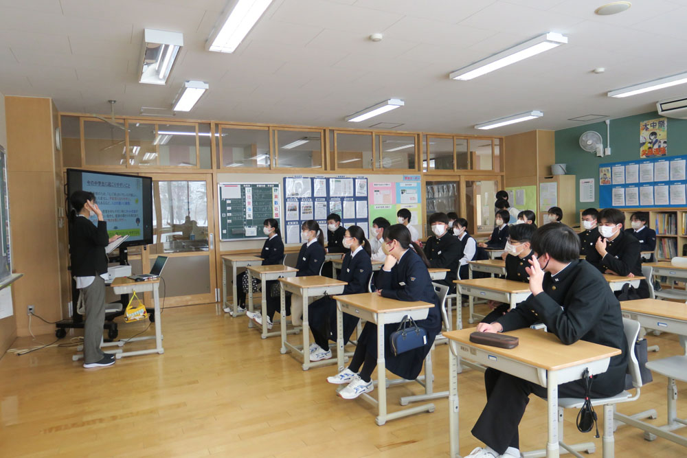 ３年心の健康教室の様子3