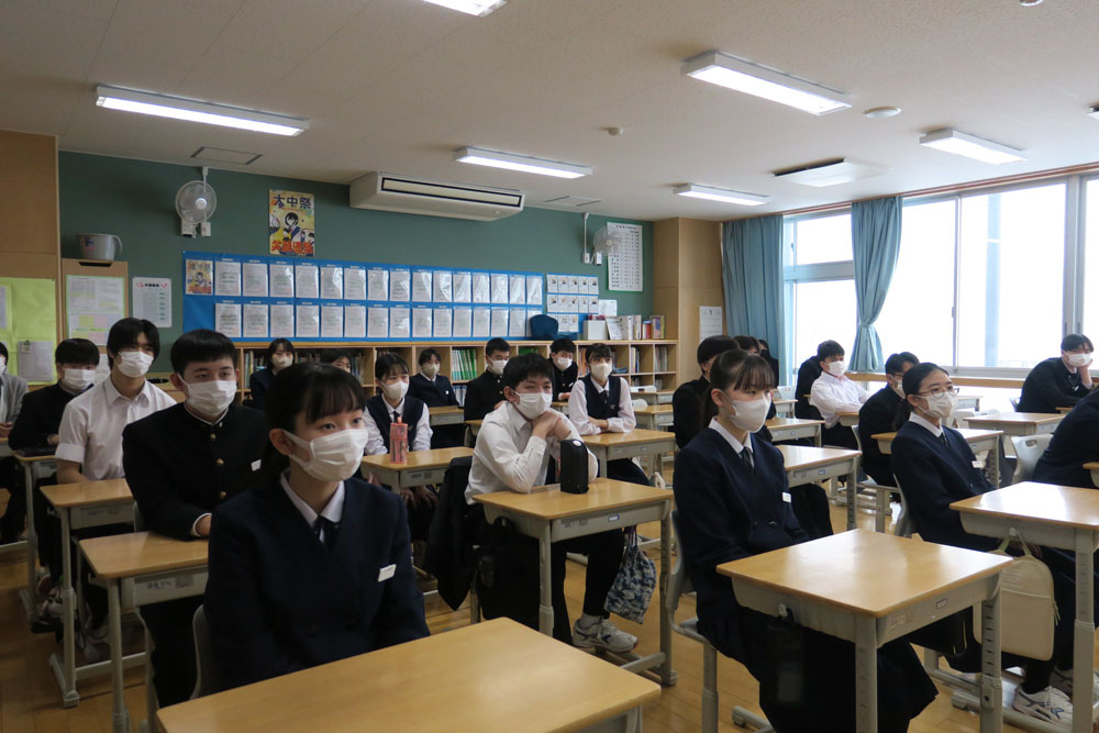 ３年心の健康教室の様子1